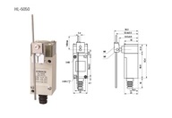 Koncový spínač HL-5050 Koncový spínač s tyčou