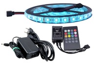 RGB LED SET 300 SMD 5050 IP65 MUSIC DISCO 5m