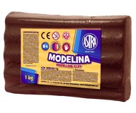 Modelovacia hmota Astra 1 kg Hnedá