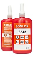 SONLOK 3542 HYDRAULICKÉ TESNENIE LEPIDLO 250ml na skrutkové závity hnedé