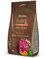 Fitmin Purity Adult Mini Beef 4kg + super zadarmo