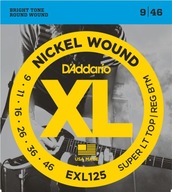 D'Addario EXL125 elektrické struny 9-46