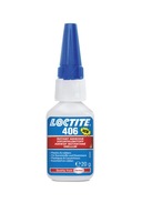 LOCTITE 406 20g Kyanoakrylátové lepidlo na plasty