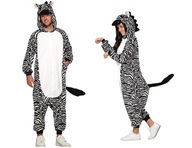 ONESIE ZEBRA CELKOVÝ KIGURUMI DISPOSSIEM XL