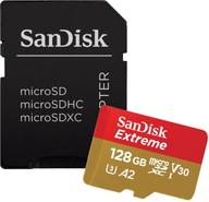 SANDISK MICROSDXC 128GB EXTREME UHS-3 V30 160MB/S