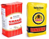 Yerba Mate Canarias 1kg + Amanda Elaborada 1kg