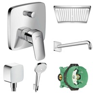 Hansgrohe set CROMA IBOX LOGIS Dažďová sprcha 240