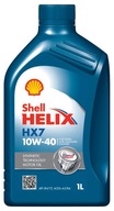 SHELL HELIX HX7 MOTOROVÝ OLEJ 10W-40 SYNTETICKÝ 1L