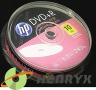 HP DVD+R DL 8,5 GB x8 PHOTO na tlač White Cake 50