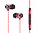 Slúchadlá SoundMAGIC E10C Red pre VŠETKY smartfóny