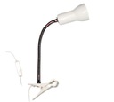 Lampa Lolek 01 WHITE E14, ohybné rameno na klipe