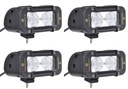 BODOVÉ SVIETIDLÁ 80W LED 4x20W KUFOR 4x4