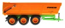 SIKU 2892 TRAKTOR JOSKIN TRACTOR TRAILER 1:32