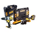 Brúska 125mm 18V príklepový skrutkovač DeWalt DCG414T2 + DCD996N batéria