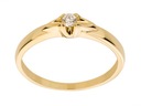 Prsteň DIAMANTI GOLD 585 s DIAMANTOM 0,06 ct