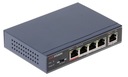 POE switch pre 4 IP kamery DS-3E0105P-E HIKVISION