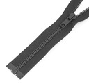 YKK kovový zips 5mm rozdeľovací 85cm čierny cca