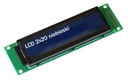 Alfanumerický LCD displej 2x20 BLUE HD44780