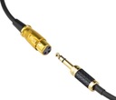 Kábel kábel 6,3 Jack stereo XLR samica Klotz 1m