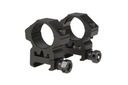 Dual Mount Optika Puškohľadové baterky Laser pre RIS 30mm AK AR G36 M4 2ks