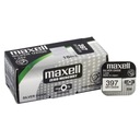 10x strieborná BATTERY MAXELL 397 / 396 / SR 726 SW