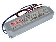 GLP VODEODOLNÝ NAPÁJACÍ ZDROJ LED IP67 GPV75 72W 12V