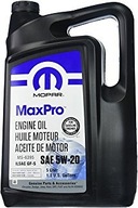 5w20 MOPAR MAXPRO GF-5 API JEEP MS-6395 5L