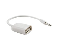 KONEKTOR KÁBLOVÉHO ADAPTÉRA 3,5 mm AUX TO USB OTG HOST