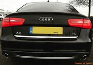 AUDI A6 C7 Sedan - CHROME Strip na veko Tuning