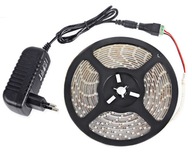 Set LED PÁS 3m 3528 IP65 NAPÁJACÍ ZDROJ DC ZÁSUVKA