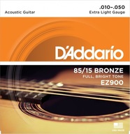 2X D'ADDARIO EZ 900 + STRUNY AKUSTICKEJ GITARY