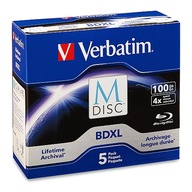 Verbatim M-Disc BDXL 100 GB 4x 1PCS JC Archivácia