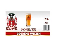 Domáce varené pivo KONESER GOLDENE WEIZEN Gozdawa