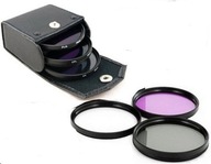 UV FILTER CPL FLD KIT pre SONY Alpha A6000 A6300