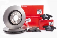 BREMBO Kotúče Doštičky Predné VOLVO V70 I 302mm