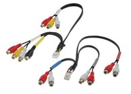 CINCH KONEKTOR ALPINE INA-W900 10/12pin AV RCA