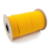 Elastické gumené lano, žlté, 10mm, 10m