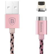 BASEUS KÁBEL Magnetický USB na Lightning 2,4A 1m