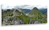 MAĽBA PANORÁMA TATRA HALA 120x50 NA PLÁTNO