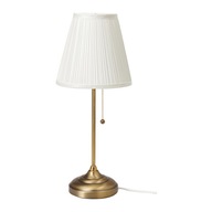 IKEA ARSTID Stolová lampa BRASS biela