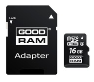 Goodram 16GB M1AA 10 UHS microSD karta a adaptér