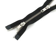 YKK kovový zips 5mm dvojjazdný 95cm strieborný