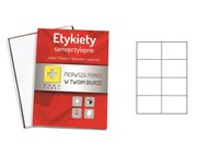 ŠTÍTKY A4 Memo Label 105x74mm 100 listov