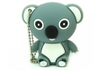 USB PENDRIVE 8 GB KOALA MEDVEĎ ŠEDÝ MEDVEĎ + KĽÚČENKA