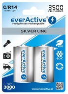 2x everActive R14/C Ni-MH 3500 mAh BATÉRIE