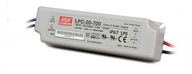 LED ovládač LPC-20-700, 700 mA, 9-30 V, IP67