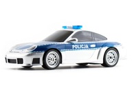 PORSCHE 911 NIKKO POLICEJNÉ SIGNALIZÁCIE SVETLO A ZVUK