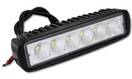 Halogénové svietidlo 6 LED Pracovná lampa 18W 12V / 24V