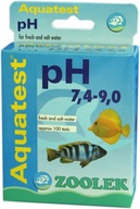 ZOOLEK TEST pH 7,4-9,0 NA MERANIE pH