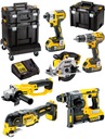 COMBO sada 6ks akumulátorového náradia DeWALT DCK654P3T 3x5Ah